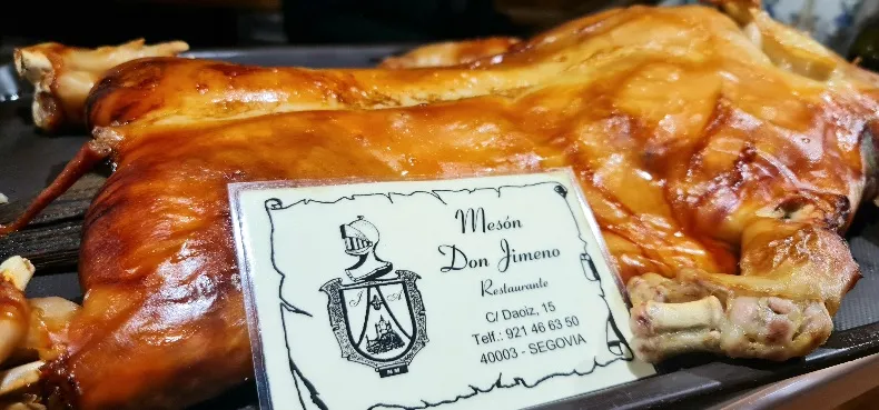 Dónde comer un buen cochinillo asado en Segovia