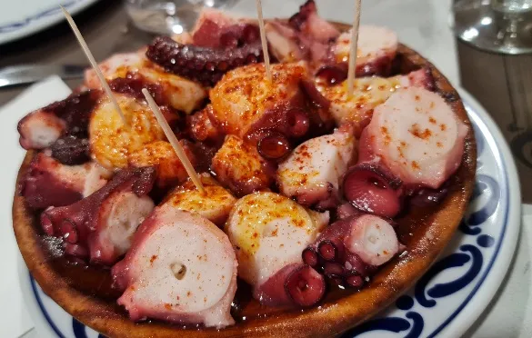 Dónde comer el mejor pulpo en Pontevedra.