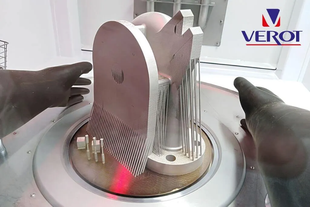 Fabricación aditiva en metal mediante impresión 3D con Verot
