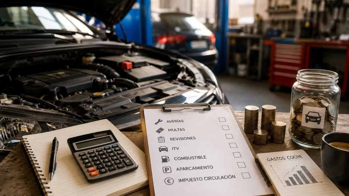 Averías, multas y revisiones: los gastos del coche que más afectan al bolsillo en Madrid