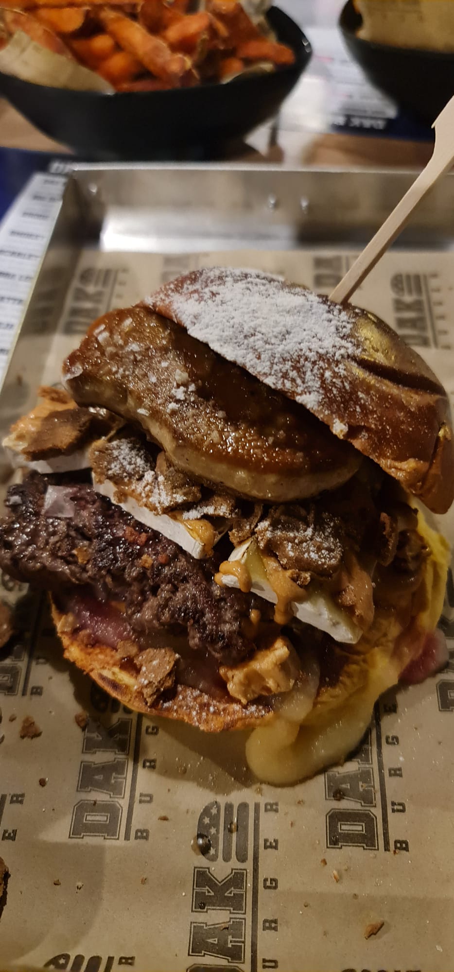 carta español dak burger 2022