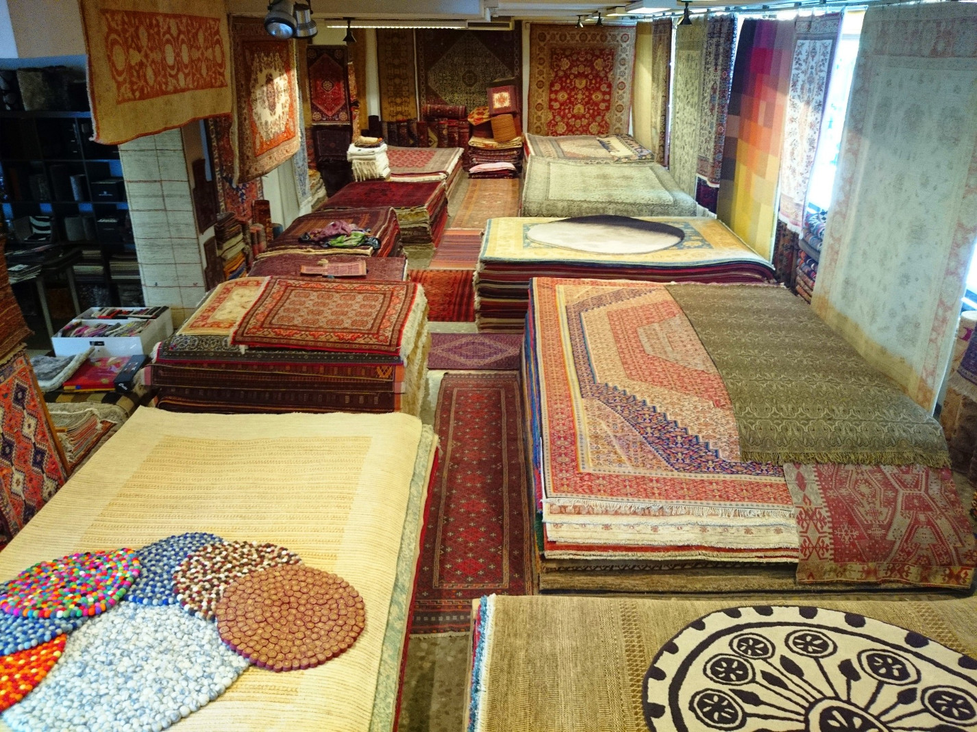 Tienda de alfombras en Barcelona