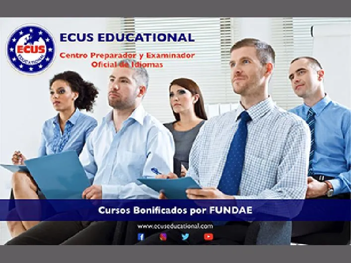 ECUS Educational, S.L.U. Centro oficial de exámenes de idiomas Cambridge y Oxford