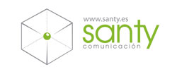 Logo Santy Comunicación