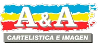 Logo A&A Empresa de rótulos en Madrid