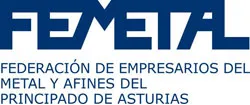Logo FEMETAL Federación de Empresarios del Metal y Afines del Principado de Asturias